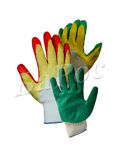 Перчатка с латексным покрытием