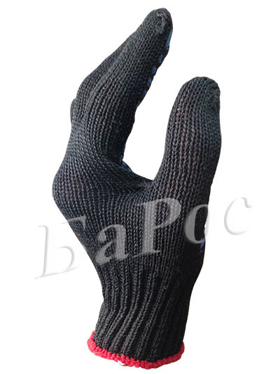 Перчатка х/б 4 нити 7.5 кл с пвх покрытием