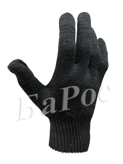 Перчатка рабочая х/б 5 нитей 10 класс с пвх