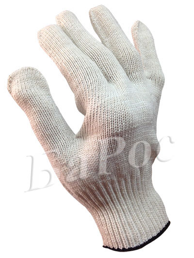 Перчатка рабочая х/б 6 нитей 10 класс с пвх