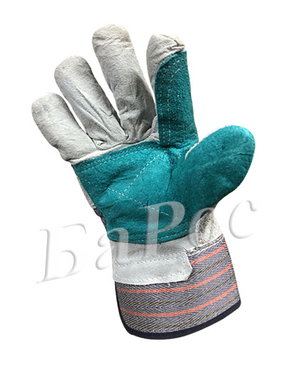 Перчатка спилковая комбинированная усиленная
