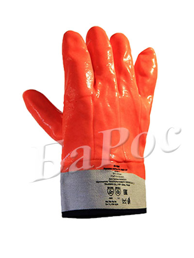 Перчатка нефтеморозостойкая МБС, жесткая крага