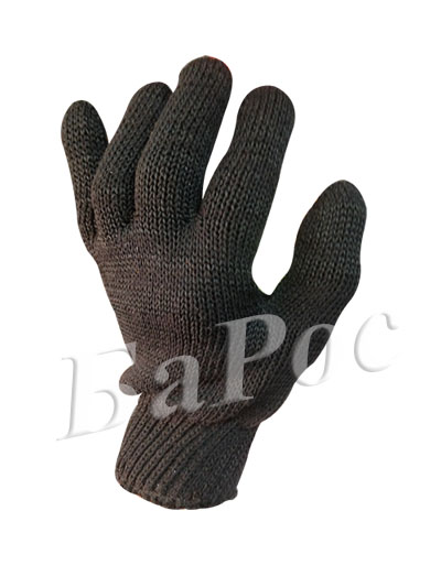 Перчатка двойная зимняя без покрытия