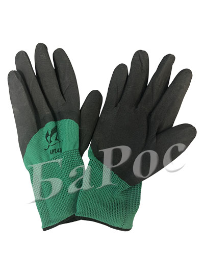 Перчатка нейлон со вспененным латексным покрытием 3/4 облив