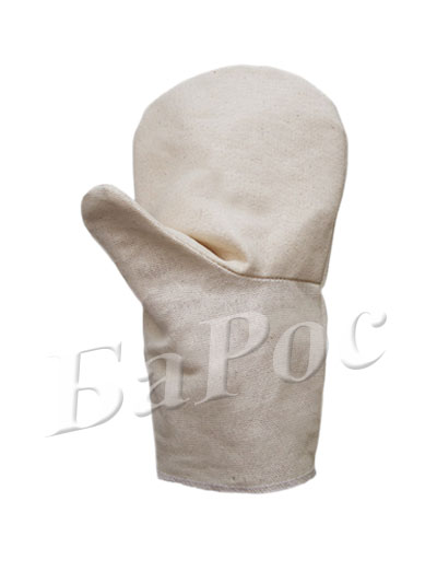 Рукавицы ХБ с ХБ наладонником