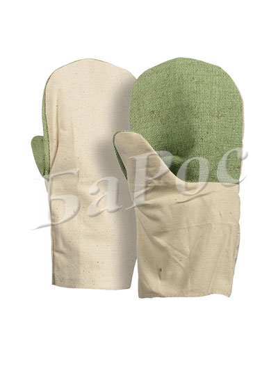 Рукавицы ХБ с брезентовым наладонником