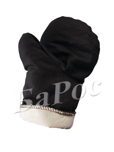 Рукавицы утепленные на ватине