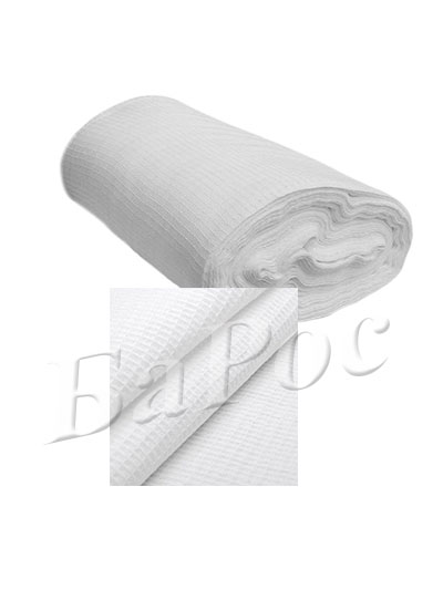 Вафельное полотно пл. 120 г, в рулоне 60 м, ширина 45 см