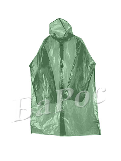 Плащ дождевик полиэтилен на липучках 50 мкр